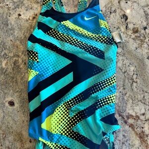 Nike Girls size 10 competition swimsuit